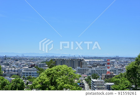 大阪北部池田的街道 91559261