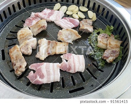 Grilled Pork Belly, Korean Food, Snacks Grilled Pork Belly, Korean Food, Snacks 91561415