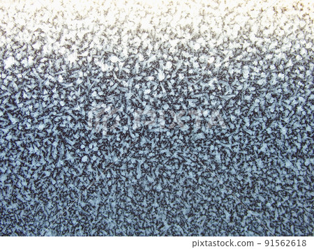 Blue frost texture. thawed hoarfrost gradient frost pattern on surface. pastel blue abstract background Blue frost texture. thawed hoarfrost gradient frost pattern on surface. pastel blue abstract background 91562618