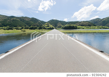 四萬十河沉積橋 四萬十河沉積橋 91564242