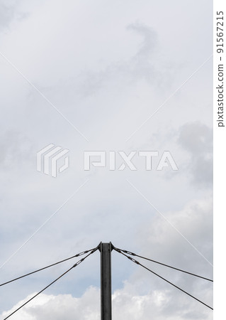 Iron pole of high mast of train Iron pole of high mast of train 91567215