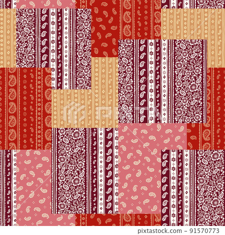 Smooth patchwork pattern, 91570773