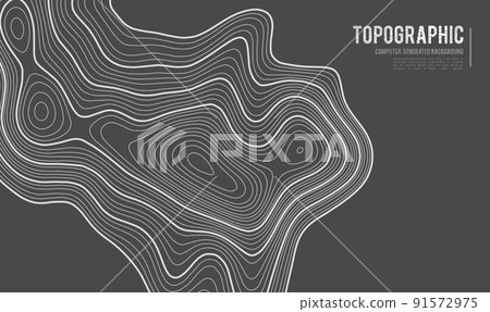 Grey contours vector topography. Geographic mountain topography vector illustration. Topographic pattern texture. Map on land vector terrain. Elevation graphic contour height lines. Topographic map Grey contours vector topography. Geographic mountain topography vector illustration. Topographic pattern texture. Map on land vector terrain. Elevation graphic contour height lines. Topographic map 91572975