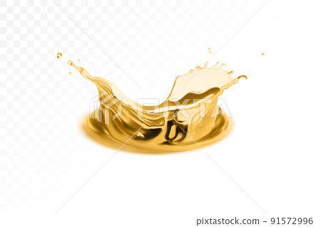 Vector beer splash isolated on white background. Vector beer splash isolated on white background. 91572996