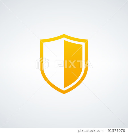 Shield icon. Protection icon concept. Stock vector illustration isolated on white background. 91575078