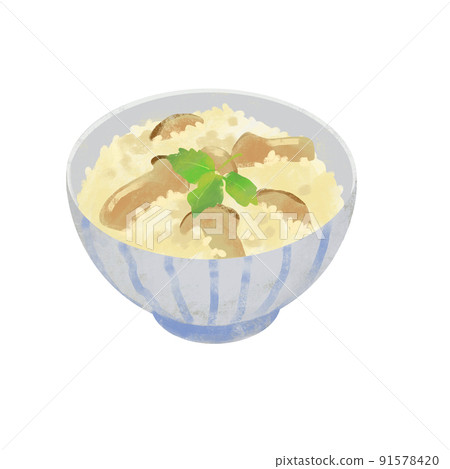秋味松茸飯煮飯 秋味松茸飯煮飯 91578420