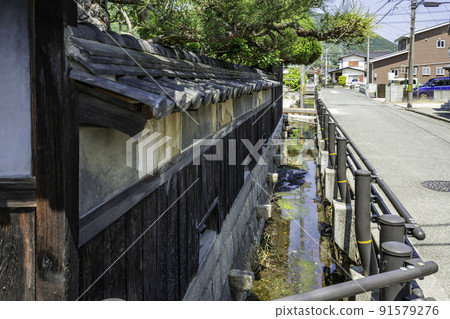 Townscape of Hachihama Hachihama Honmachi Dori Tamano City, Okayama Prefecture 91579276