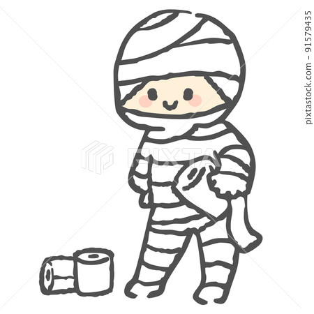 木乃伊角色扮演衛生紙 91579435