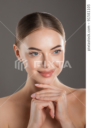 Pretty woman clean fresh skin 91581105