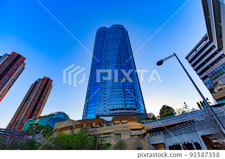 六本木之丘,東京港區六本木的城市景觀 六本木之丘,東京港區六本木的城市景觀 91587358