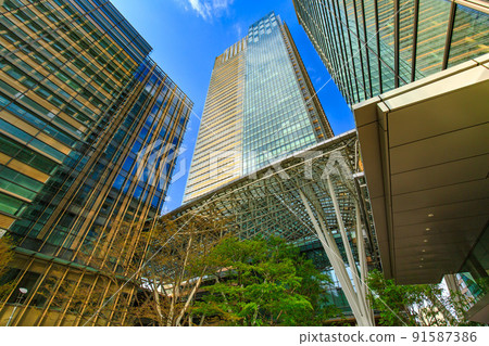 東京中城,東京港區赤坂的城市景觀 東京中城,東京港區赤坂的城市景觀 91587386