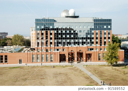 Budapest University of Technology and Economics, located in the Buda district, a World Heritage Site in Budapest, Hungary 91589552