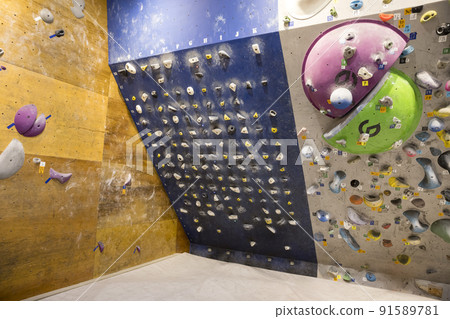 Bouldering image moonboard training wall 91589781