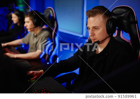 Man in eSports Tournament Man in eSports Tournament 91589961