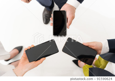 智能手機通訊在手邊 智能手機通訊在手邊 91590624