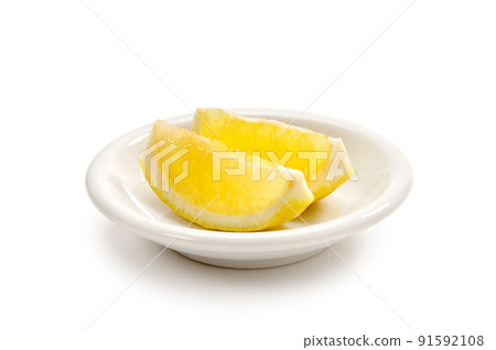 Lemon comb cut photo 91592108