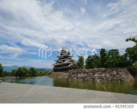National Treasure Matsumoto Castle U Matsumoto City, Nagano Prefecture National Treasure Matsumoto Castle U Matsumoto City, Nagano Prefecture 91595103