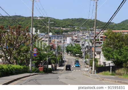 Residential area near Fukatanicho, Nishinomiya City 91595831