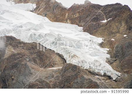 Glacier on Lake Umantai 91595990