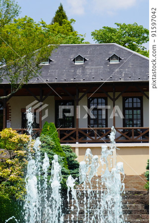 Hakone Gora Park Early Summer Scenery 91597042