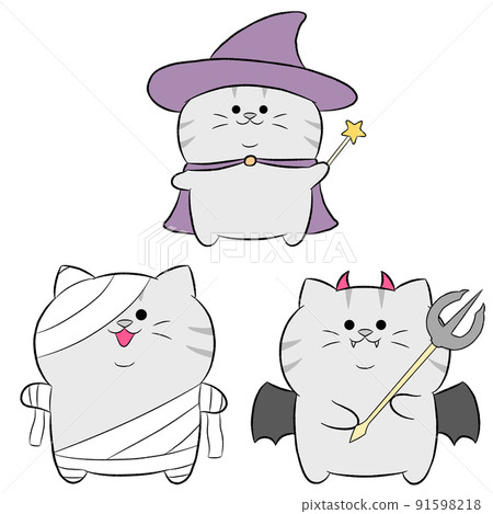 Yurukawa Sabatra's Halloween Cosplay 3-piece set ① 91598218