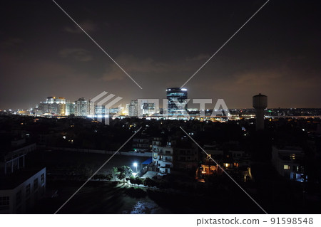 夜晚的網絡城市 夜晚的網絡城市 91598548