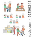 Family for disaster prevention and evacuation 91599248