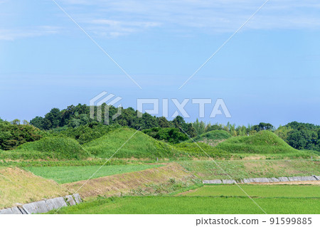 《Fukuoka Prefecture》 Shinbara / Nuyama Ancient Tombs Fukutsu City 91599885