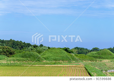 《Fukuoka Prefecture》 Shinbara / Nuyama Ancient Tombs Fukutsu City 91599886