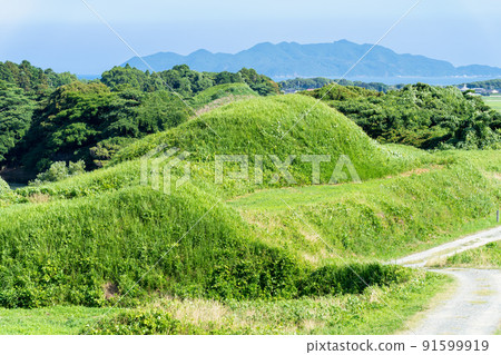《Fukuoka Prefecture》 Shinbara / Nuyama Ancient Tombs Fukutsu City 91599919