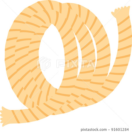 Thick brown rope, rope 91601284