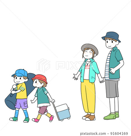 Family who came to the camp Family who came to the camp 91604169