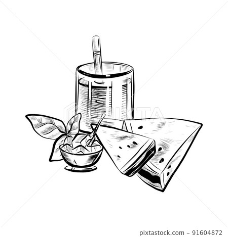 Cocktail Sketch 91604872