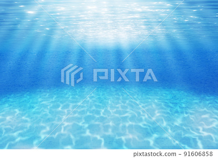 Underwater ripples 91606858