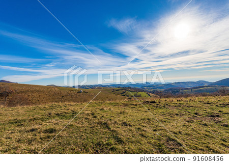 Aerial view of Padana Plain view from Lessinia Plateau - Veneto Italy 91608456