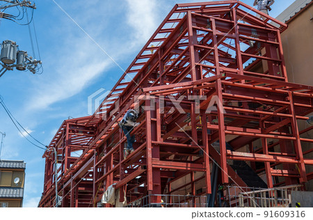 鋼架建築結構 鋼架結構 鋼架建築結構 鋼架結構 91609316