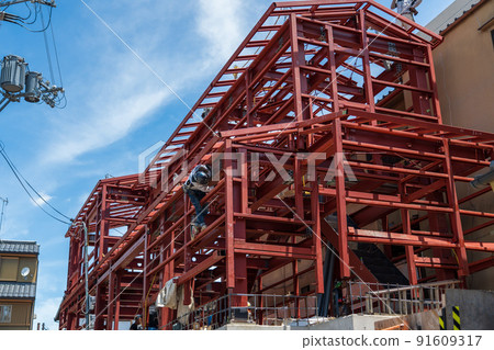 鋼架建築結構 鋼架結構 鋼架建築結構 鋼架結構 91609317