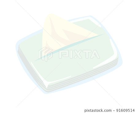 Tissue paper pocket tissue vector illustration Tissue paper pocket tissue vector illustration 91609514