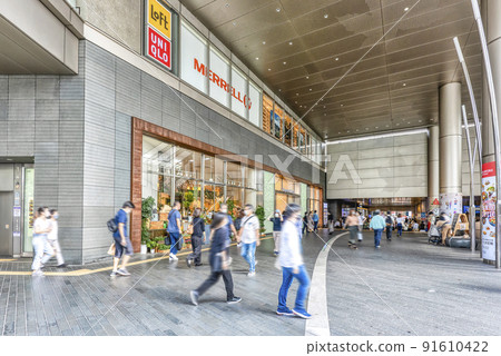 東京二子玉川站世田谷的街景 東京二子玉川站世田谷的街景 91610422
