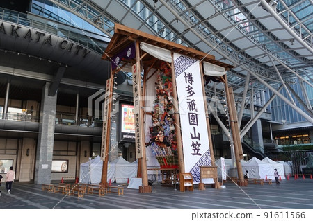 Dedication Hakata Gion Yamakasa 13th Ornament Yamakasa Hakata Station Store Association 2022 91611566