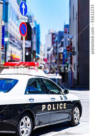Police car police patrol [image of security] 91612233