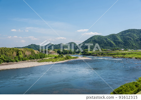 《岐阜縣》美加茂市木曾川 《岐阜縣》美加茂市木曾川 91612315