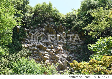 Columnar joint of Megijima Kagawa 91613474