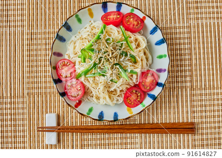 加可辣椒素面鳥瞰圖 91614827