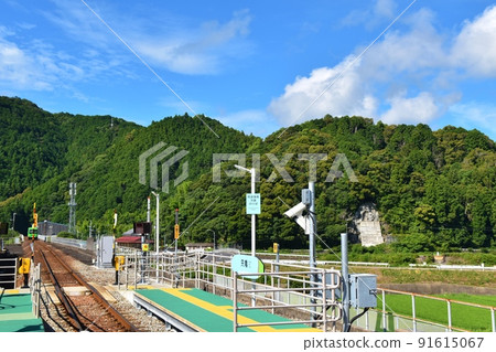 Asa Kaigan Railway at Shishikui Station Tokushima 91615067