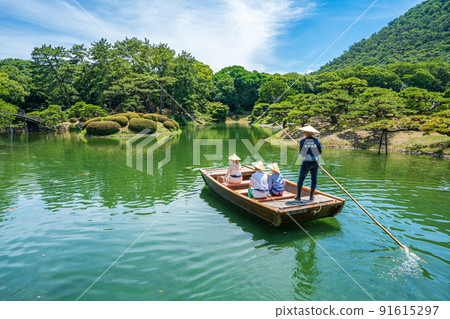[高松市]栗林庭園日本船 91615297