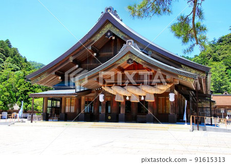 To the shrine where Yakumo stands in search of the thread of the edge ... "Izumo Taisha" 91615313