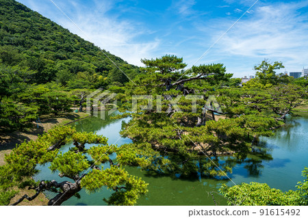 [Takamatsu City] Ritsurin Garden North Lake 91615492