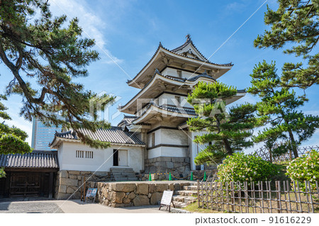 [香川縣]高松城跡月見塔 91616229