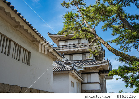[Kagawa Prefecture] Takamatsu Castle Ruins Tsukimi Tower 91616230